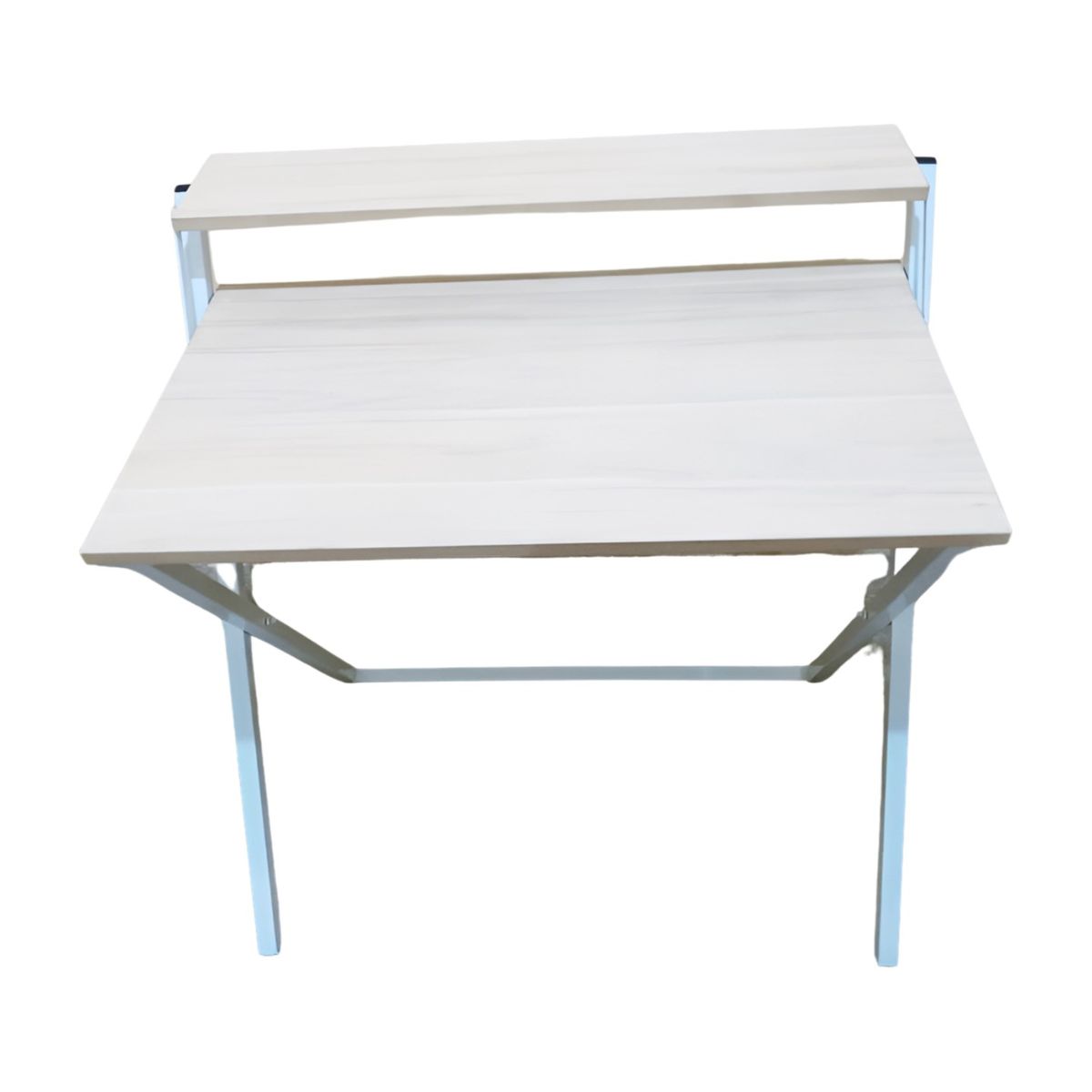 GENERICO - Escritorio plegable para laptops 80cm - color manzano