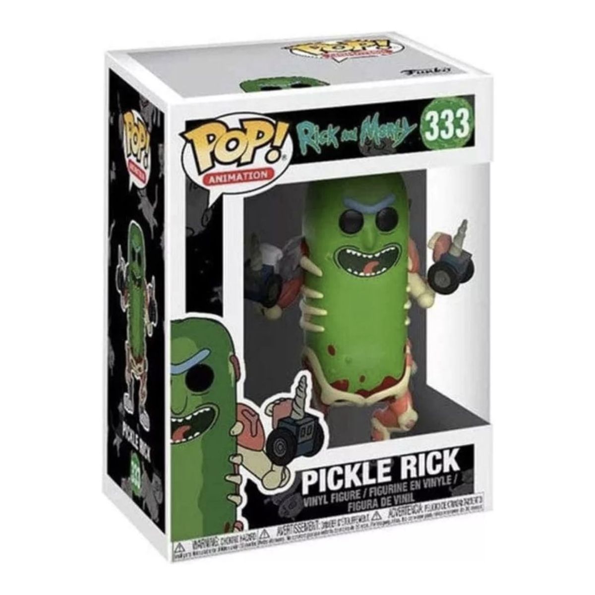FUNKO - Rick Pepinillo Funko Pop 333 Rick y Morty Original
