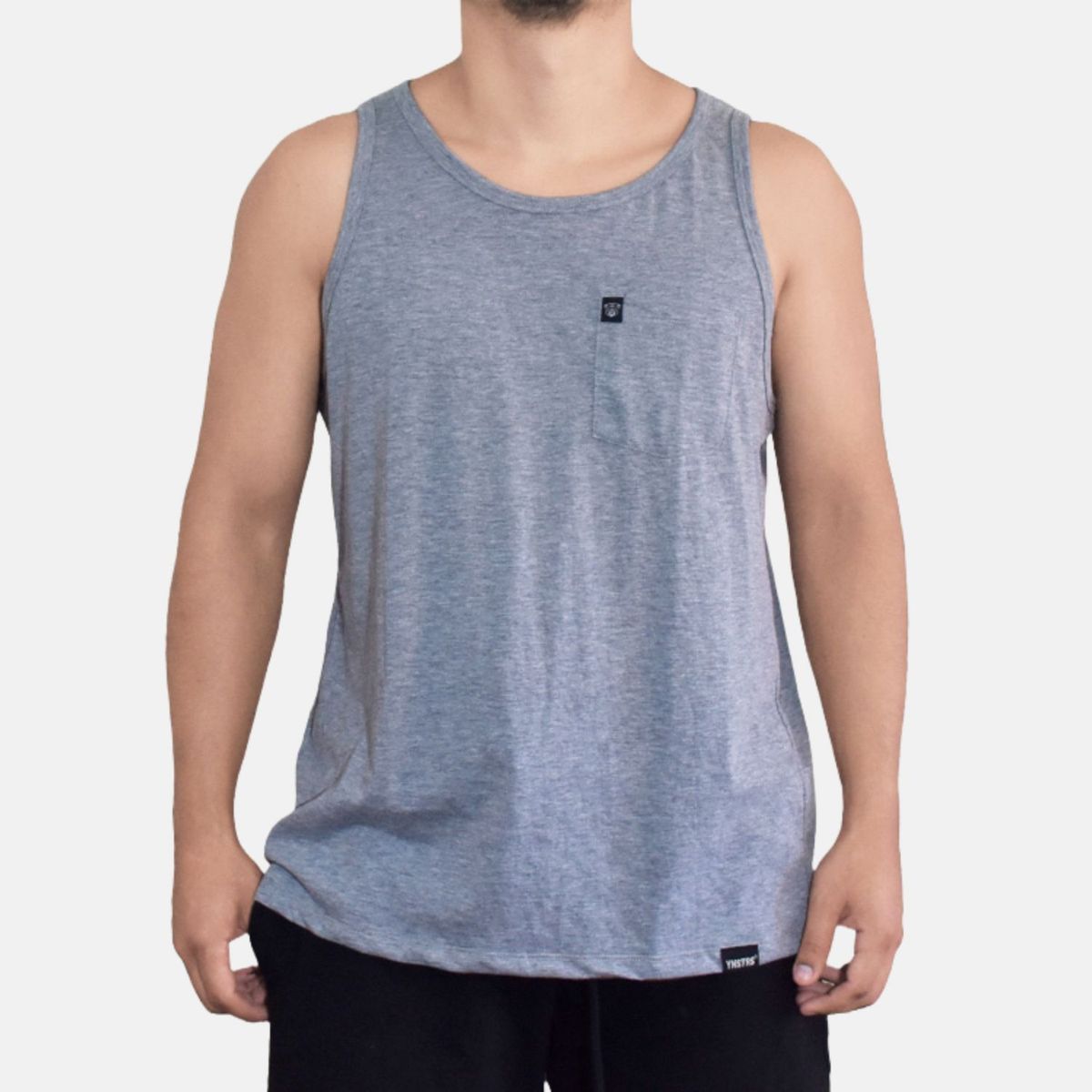 YONISTERS CLOTHING - Bividi Básico de Algodón con Bolsillo Yonisters Clothing Melange