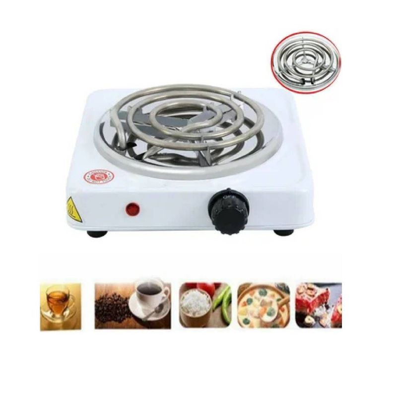 GENERICO - Cocina Eléctrica 1000Watts con Control Temperatura
