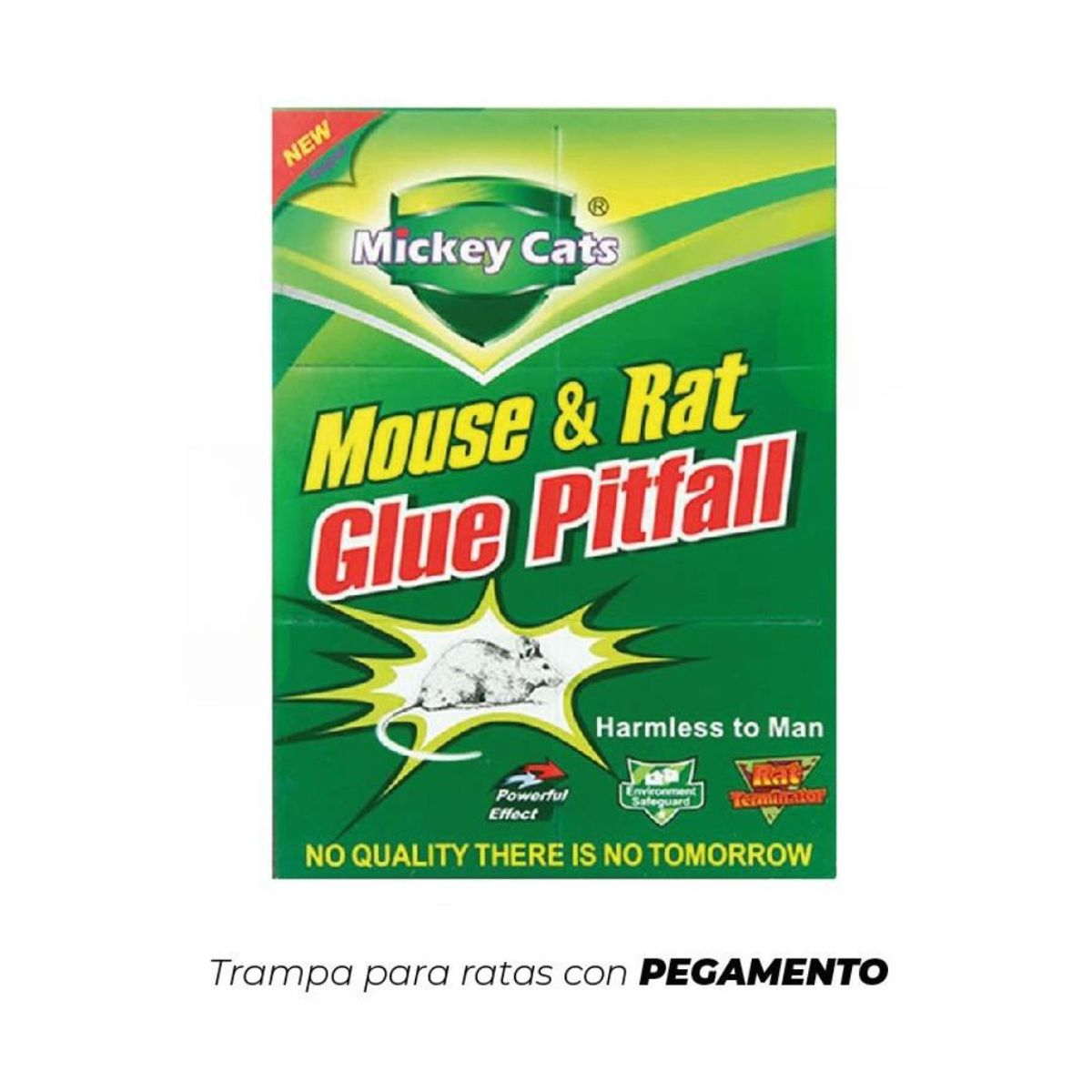 GENERICO - Trampa Para Ratas Y Ratones Con Pegamento