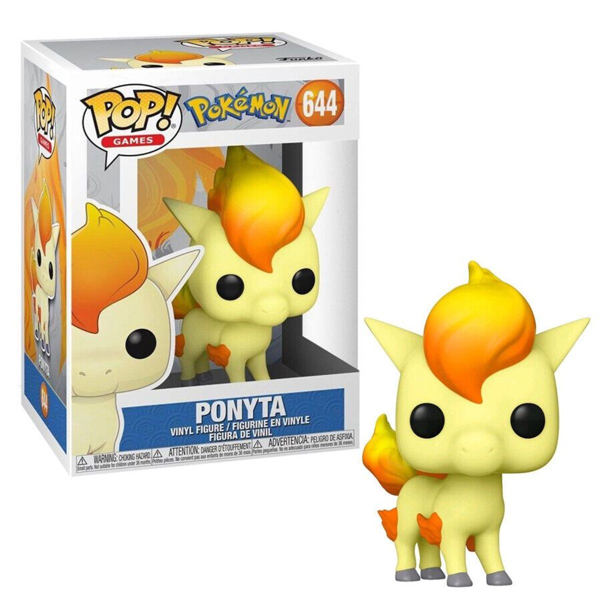 FUNKO - Funko Pop Anime Pokemon - Ponyta 644