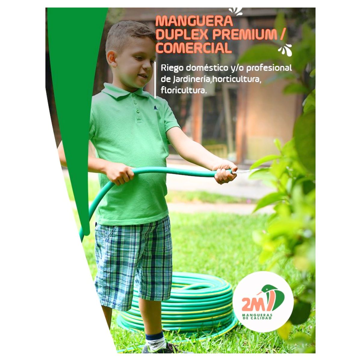 GENERICO - Manguera de riego 100m expandible 12 riego tecnificado