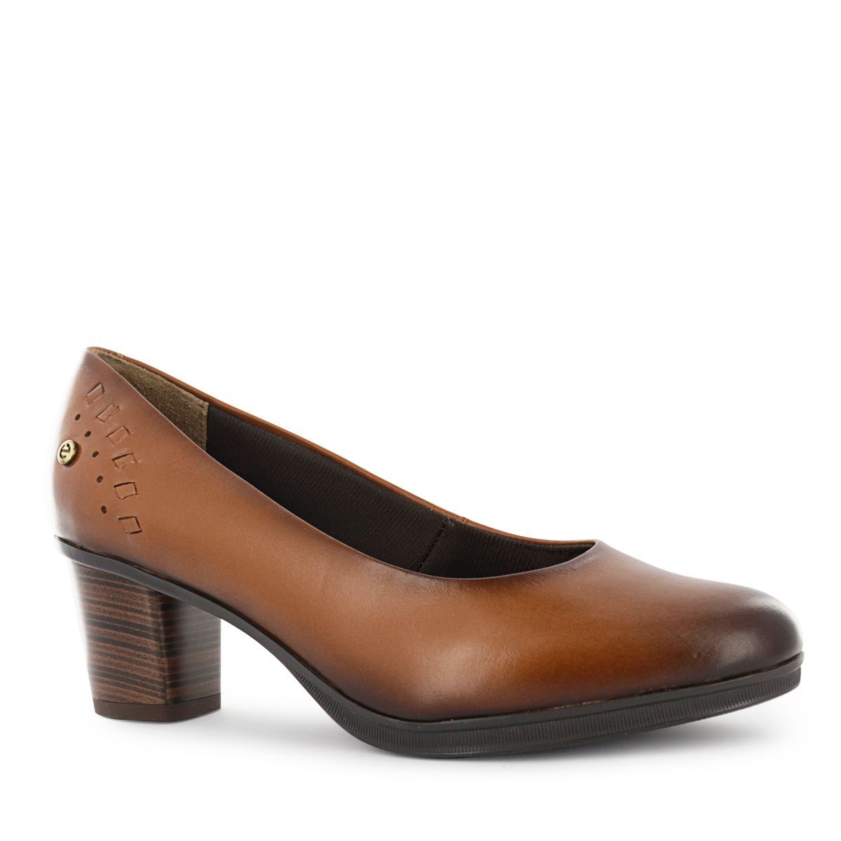 ECCO - Zapatos de Vestir PumpReina Mujer Ecco Lizzie02 Toffee Cuero Natural