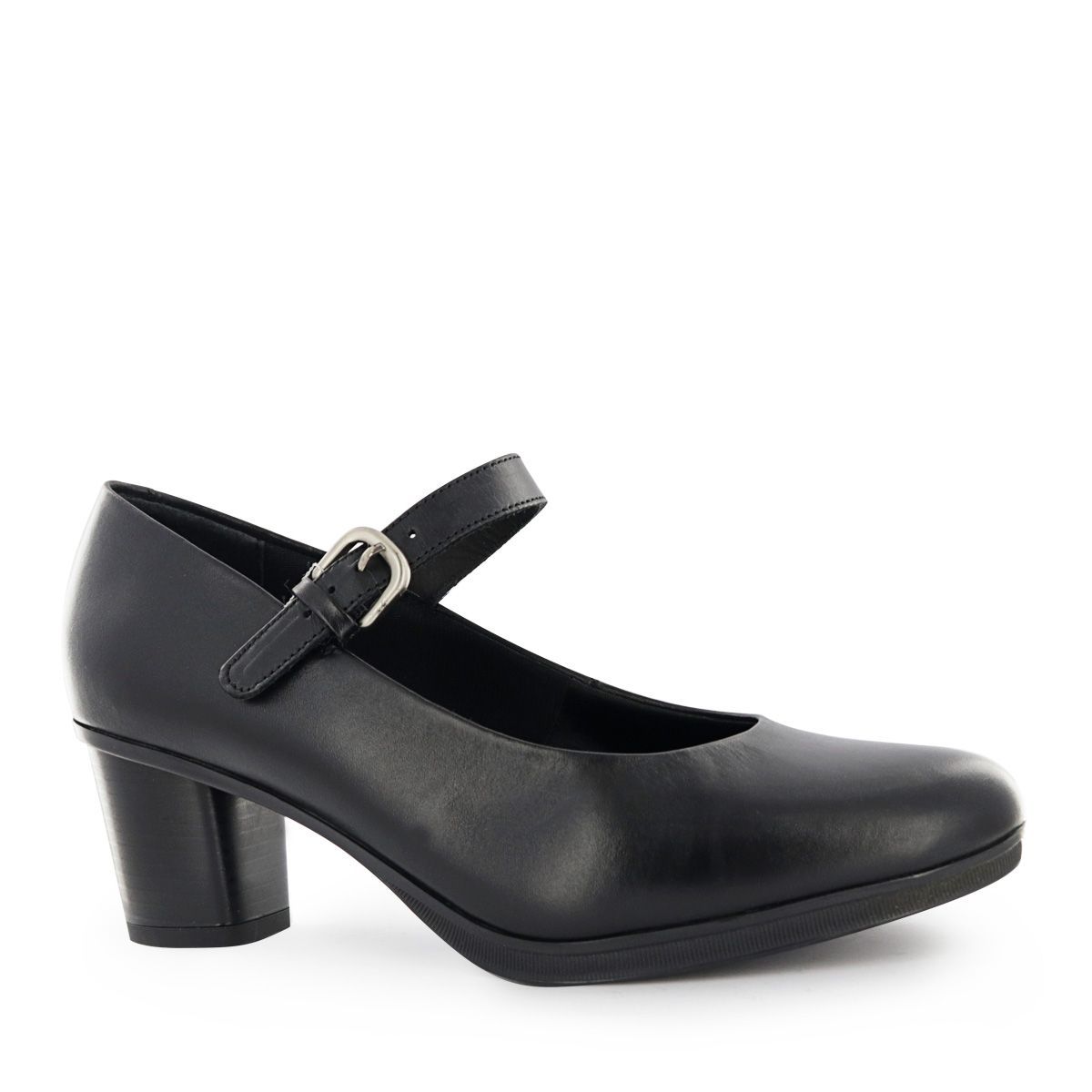 ECCO - Zapatos de Vestir Mary Jane Mujer Ecco Lizzie03 Negro Cuero Natural