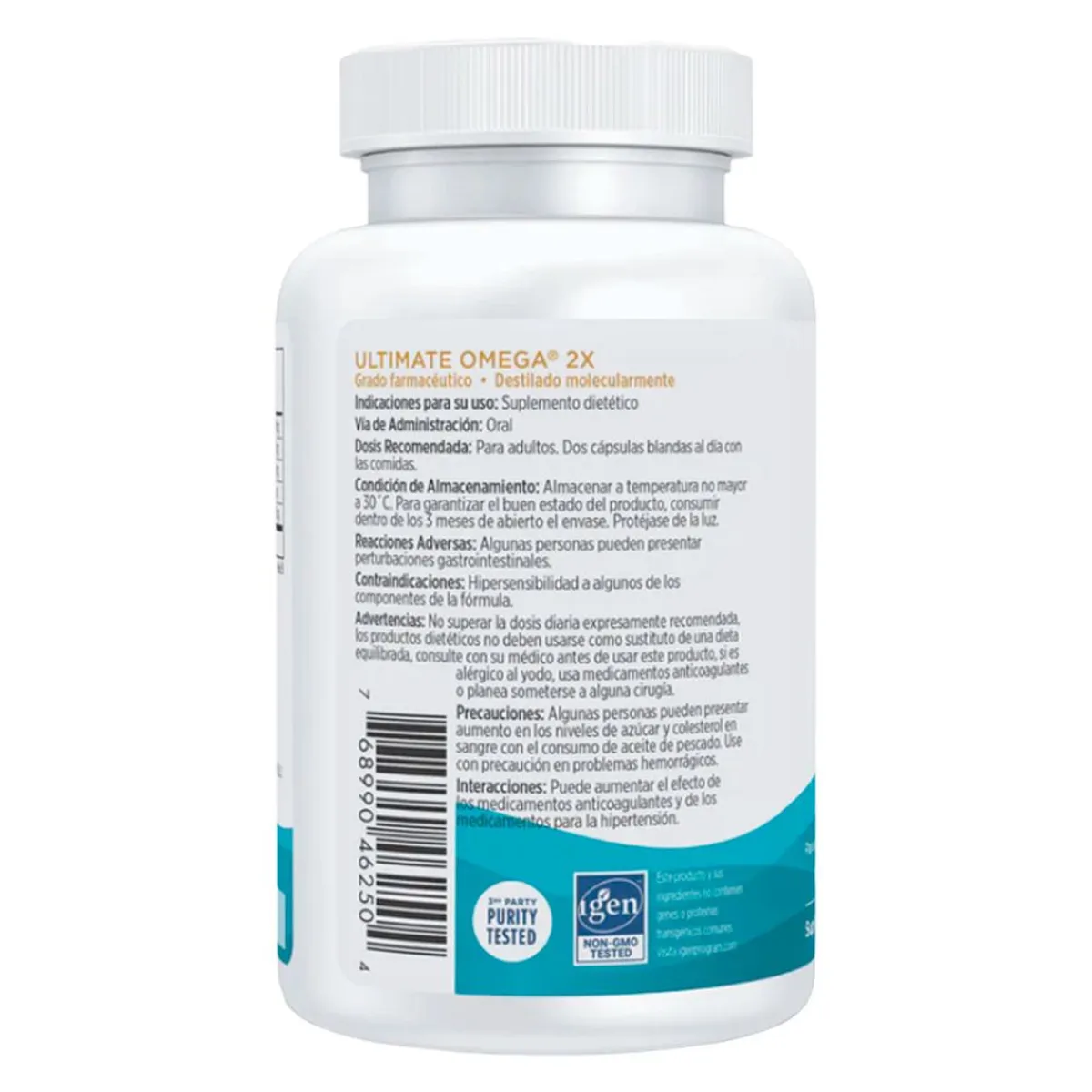 NORDIC - Ultimate Omega 2X Nordic Naturals 60 Caps Blandas