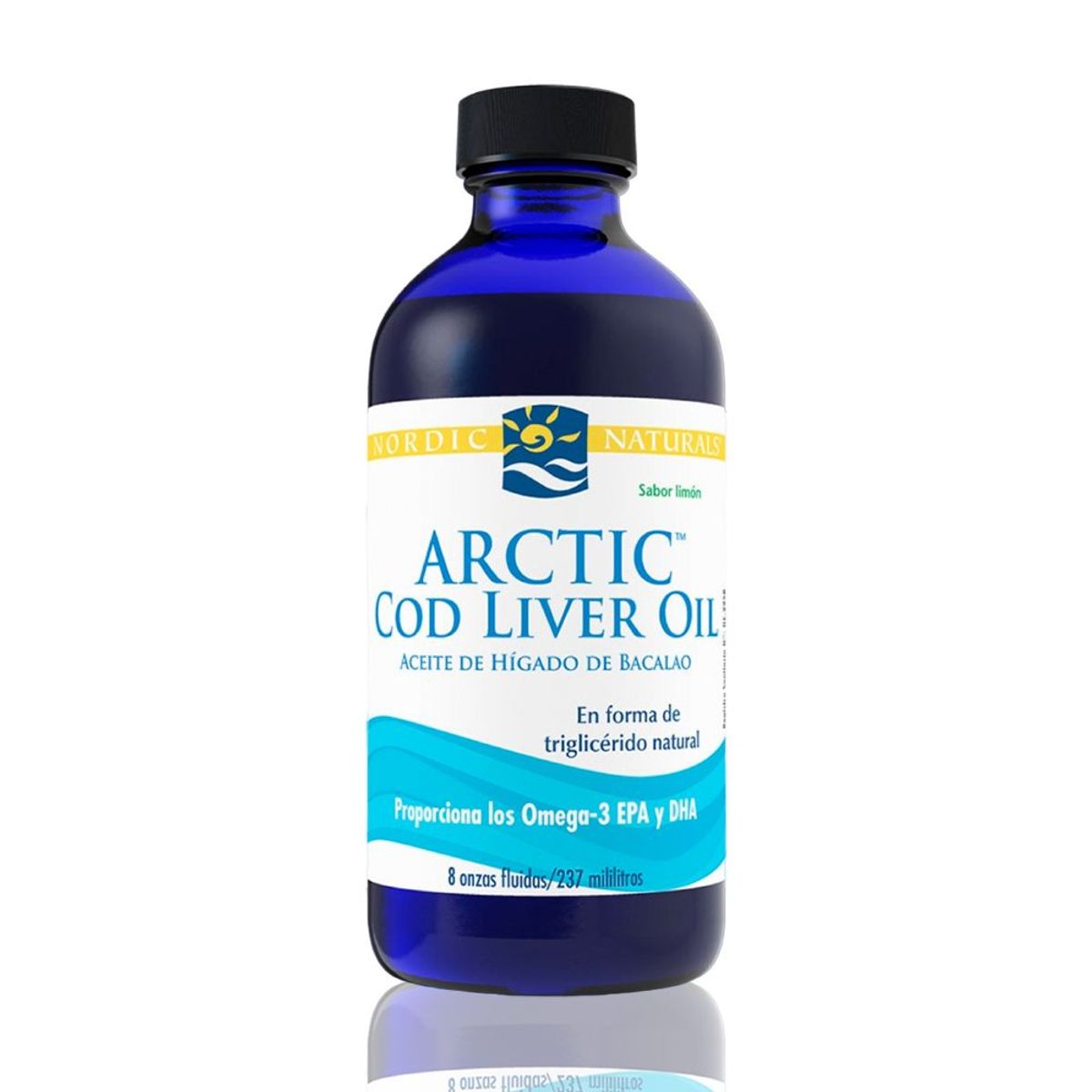 NORDIC - Aceite De Higado De Bacalao Omega 3 Nordic Naturals 237Ml