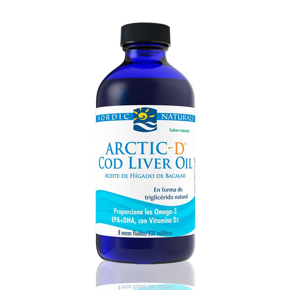NORDIC - Aceite De Higado De Bacalao Arctic D Omega 3 237Ml