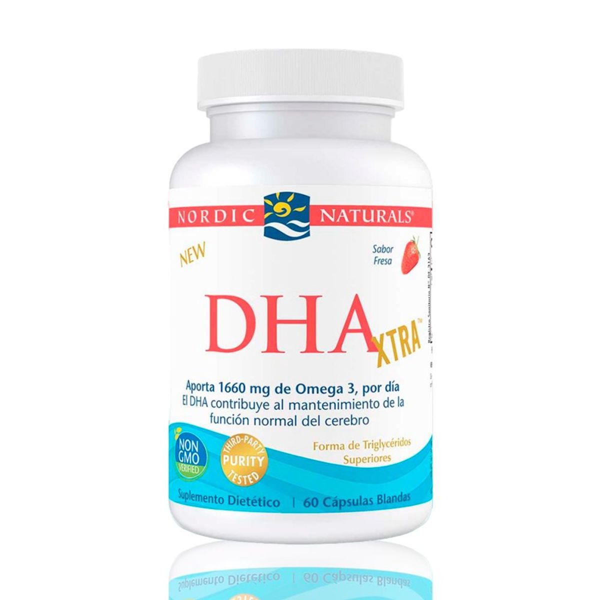 GENERICO - New Dha Xtra Omega 3 Nordic Naturals 90 Caps Blandas