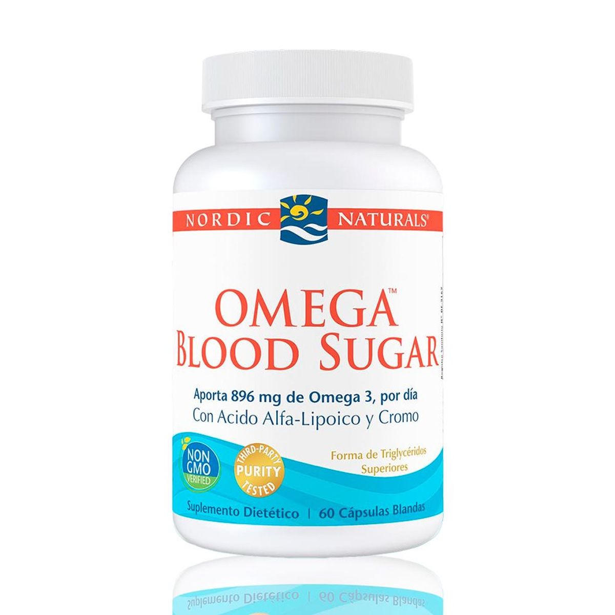 GENERICO - Omega Blood Sugar Nordic Naturals 60 Caps Blandas