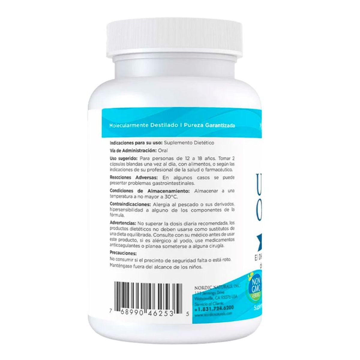 NORDIC - Ultimate Omega 2X Teen Nordic Naturals 60 Caps Blandas