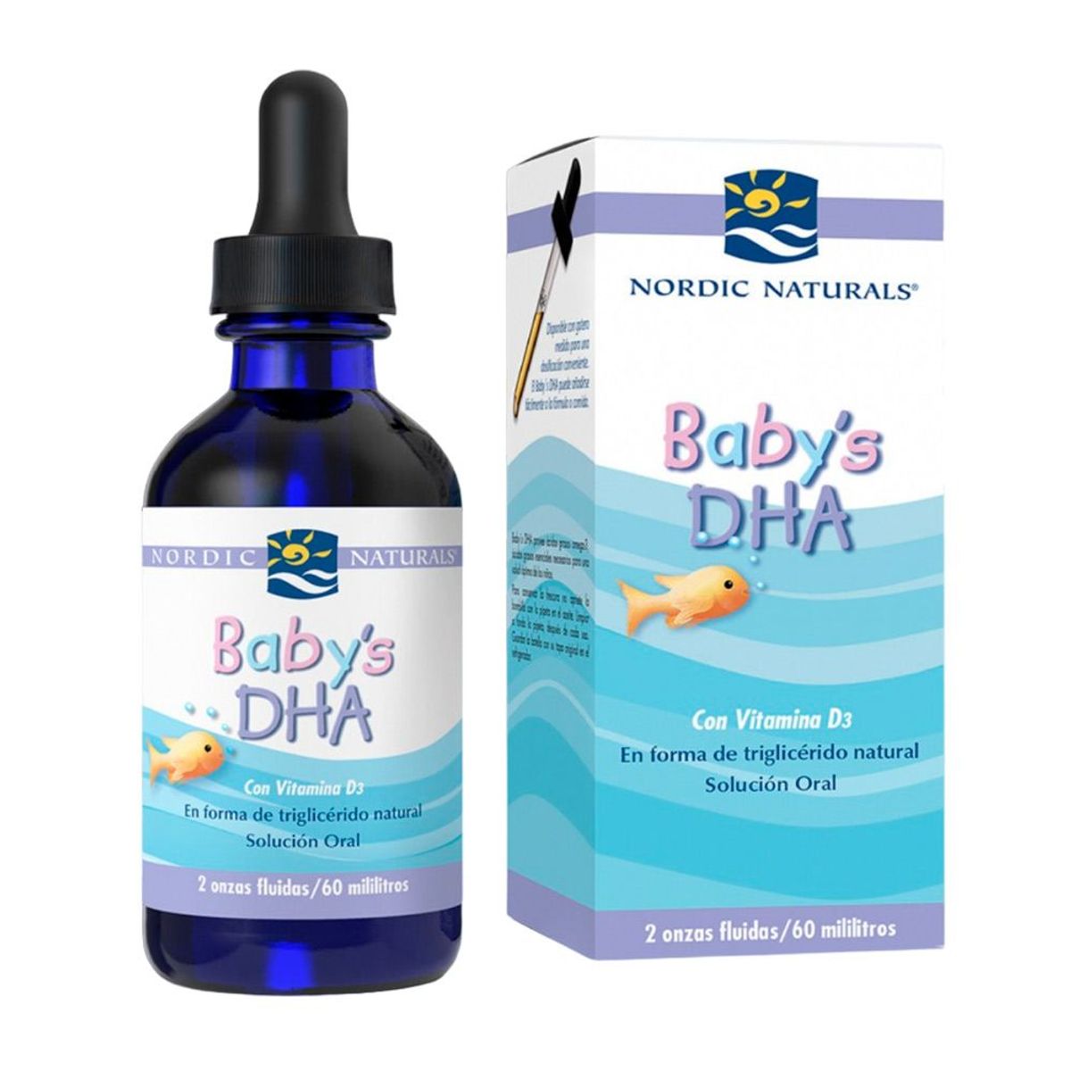 NORDIC - Babys Dha Nordic Naturals Omega 3 Liquido Para Bebes