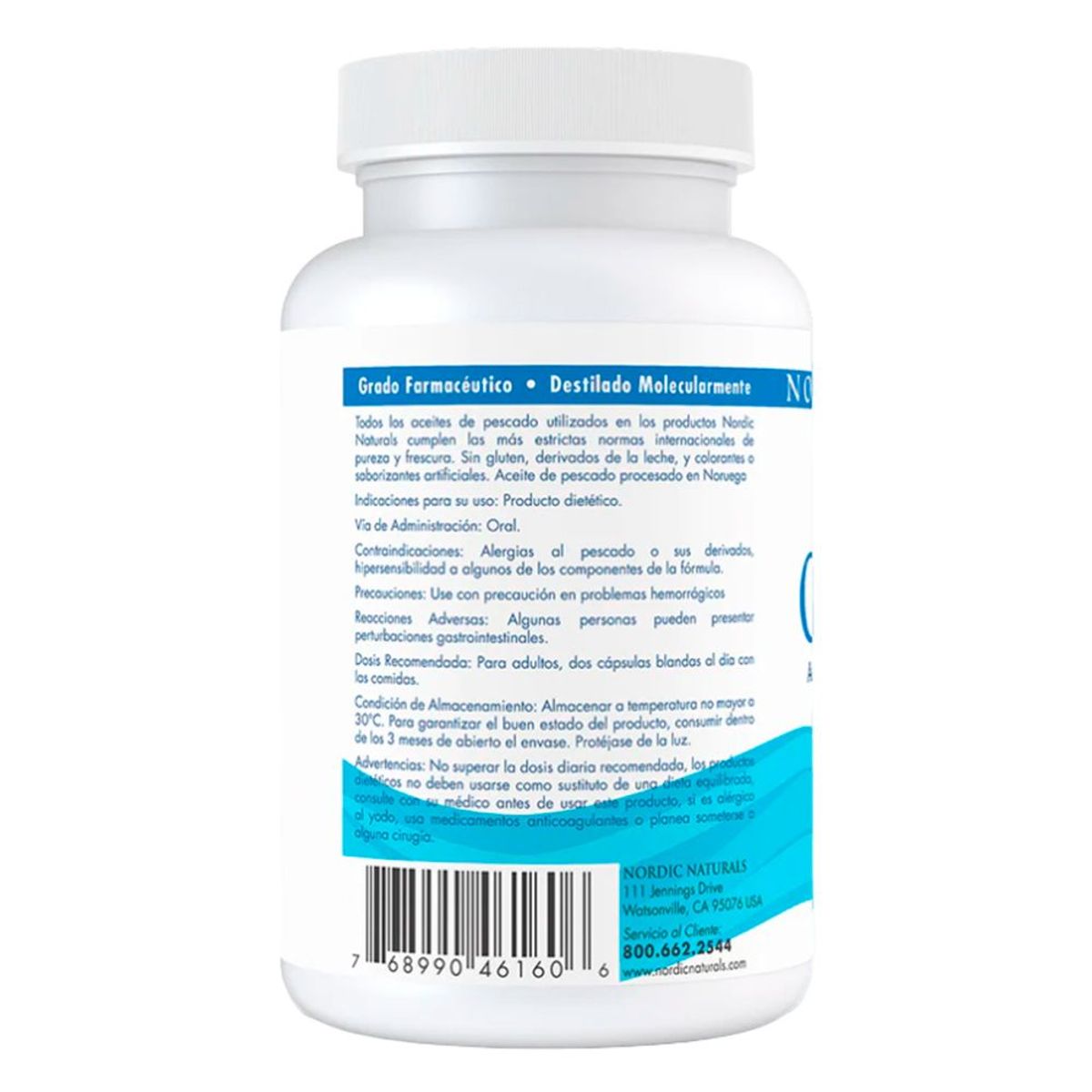 NORDIC - Omega 3 Nordic Naturals 60 Caps Blandas