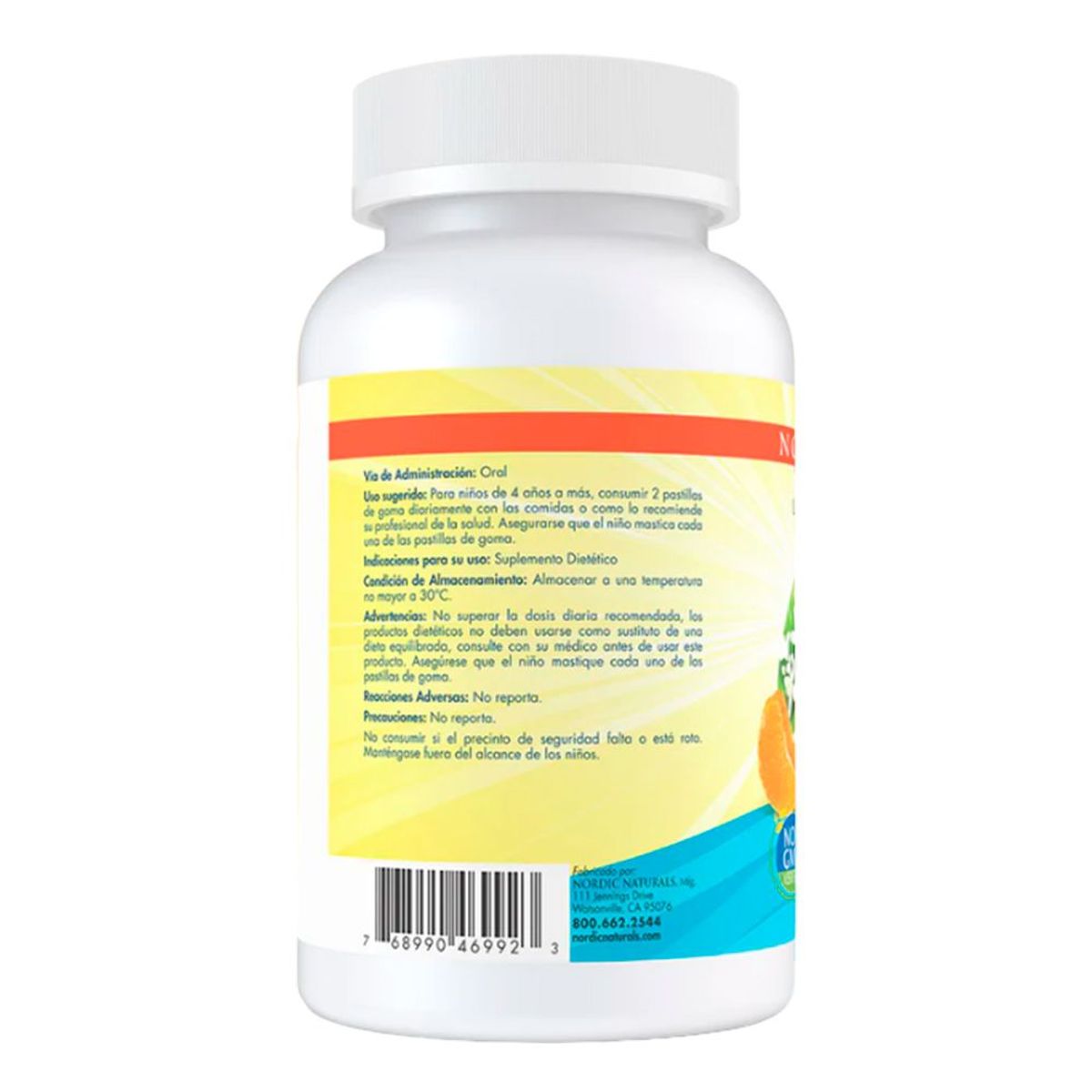 NORDIC - Vitamina C Nordic Naturals 120 Gomitas