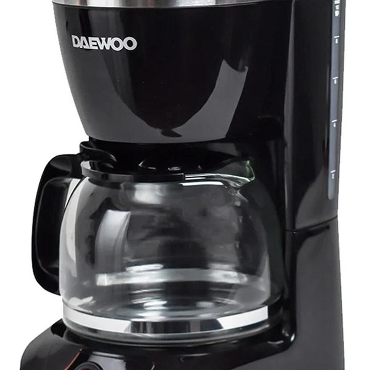 DAEWOO - Cafetera negra daewoo dcm-1859 1.25l 12 tazas