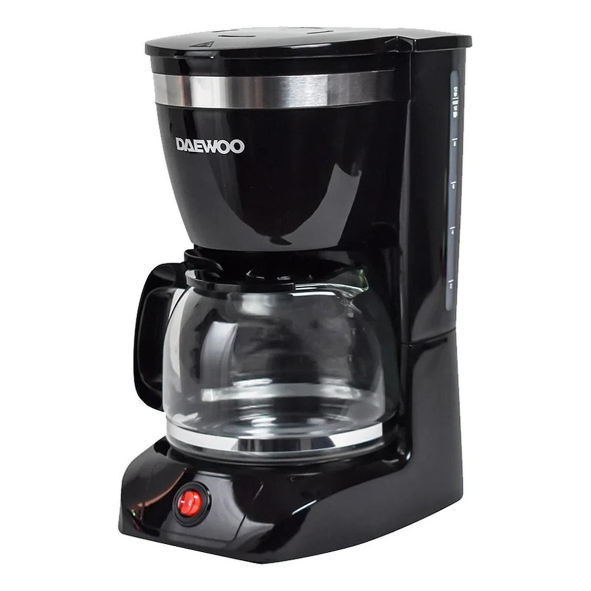 DAEWOO - Cafetera negra daewoo dcm-1859 1.25l 12 tazas