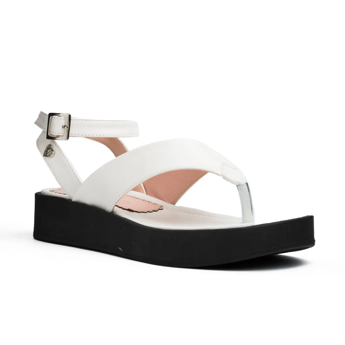 NEBULA - Sandalia Belvet - Nébula - Blanco