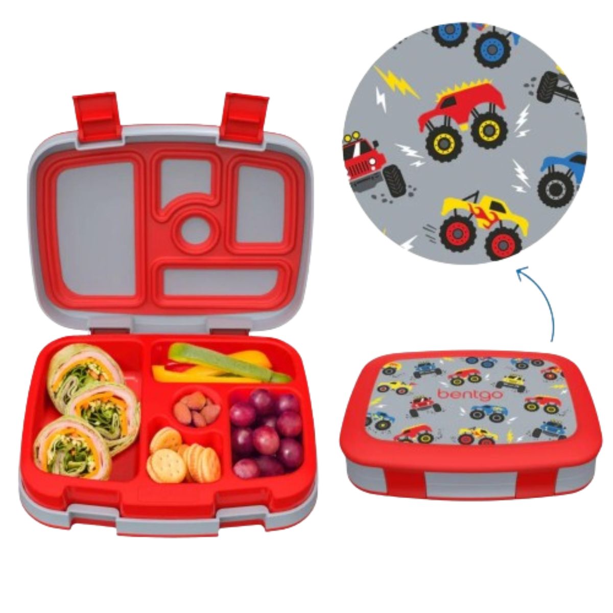 BENTGO - Lonchera Bentgo Kids Lunch Box - Camiones - Niños
