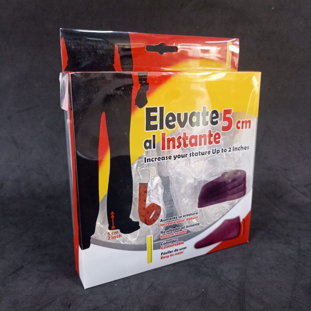 OEM - Plantilla Aumenta Crece Incrementa Estatura 5cm para Zapato