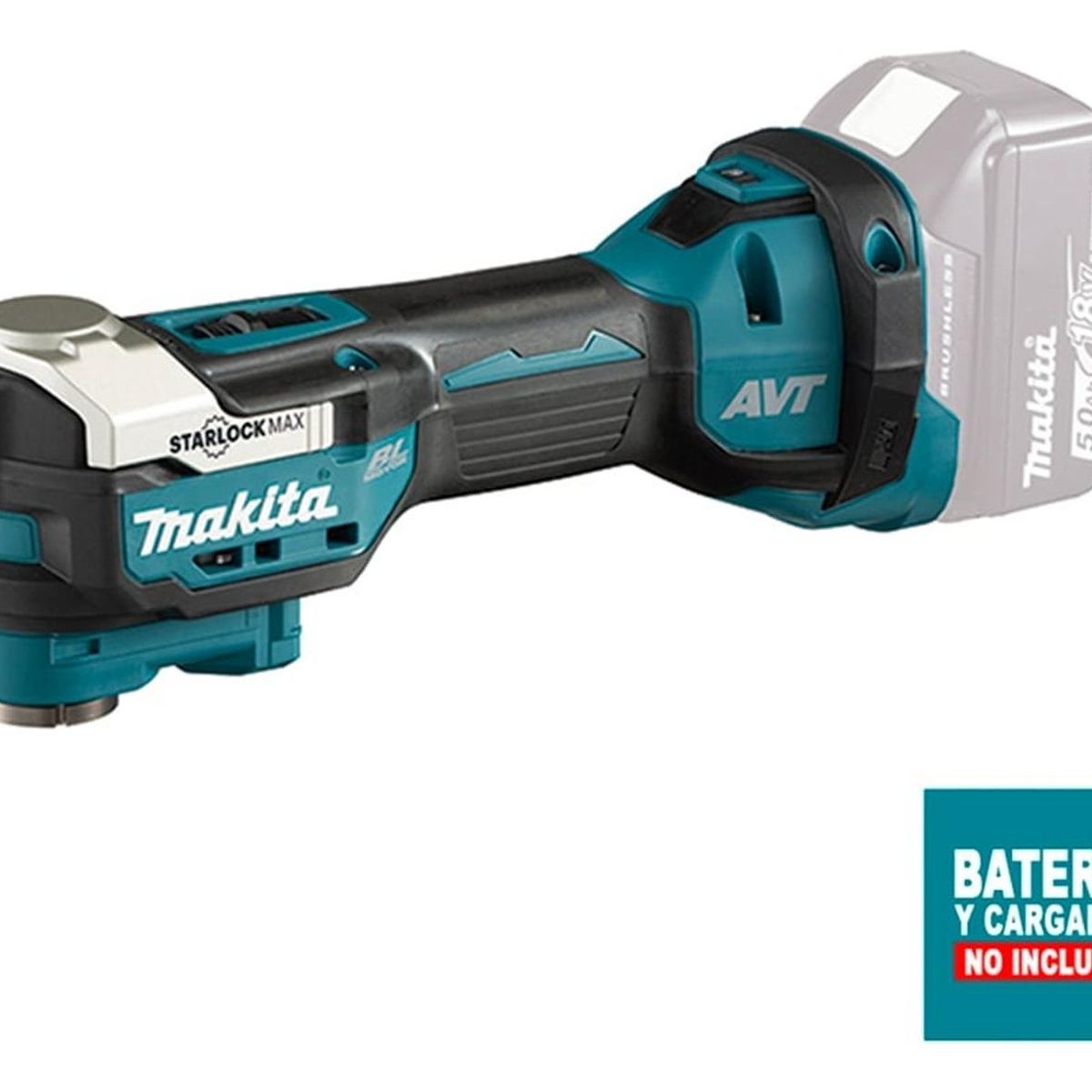 MAKITA - Multitool 18V LXT 20000 Rpm BL-AVT-XPT Baretool DTM52Z