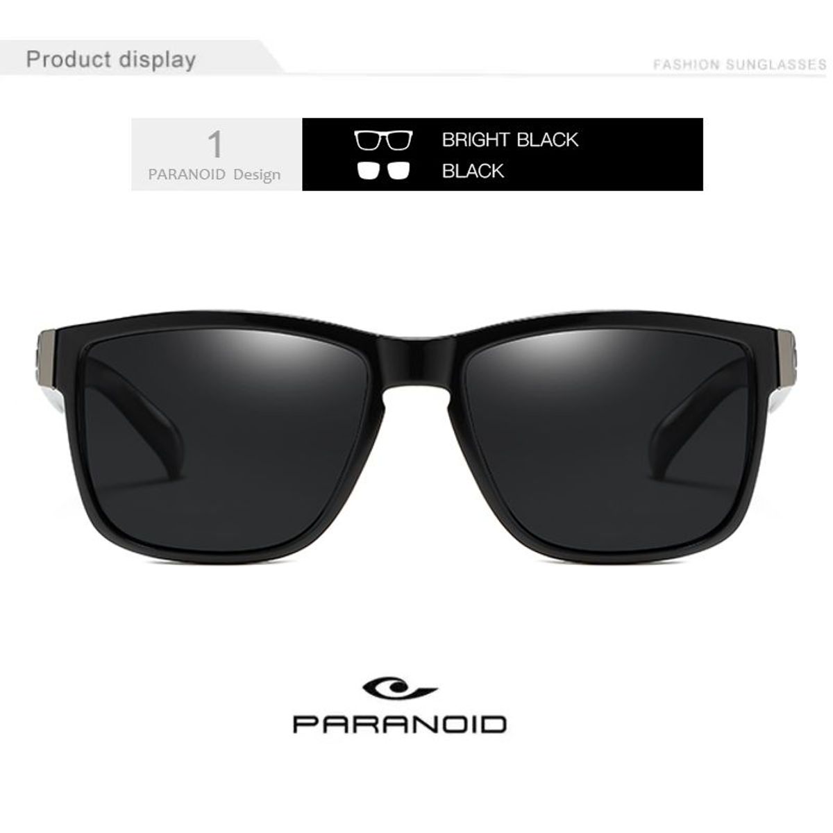 GENERICO - ¡¡¡  LENTES DE SOL PARANOID  RACER - POLARIZADOS UV400