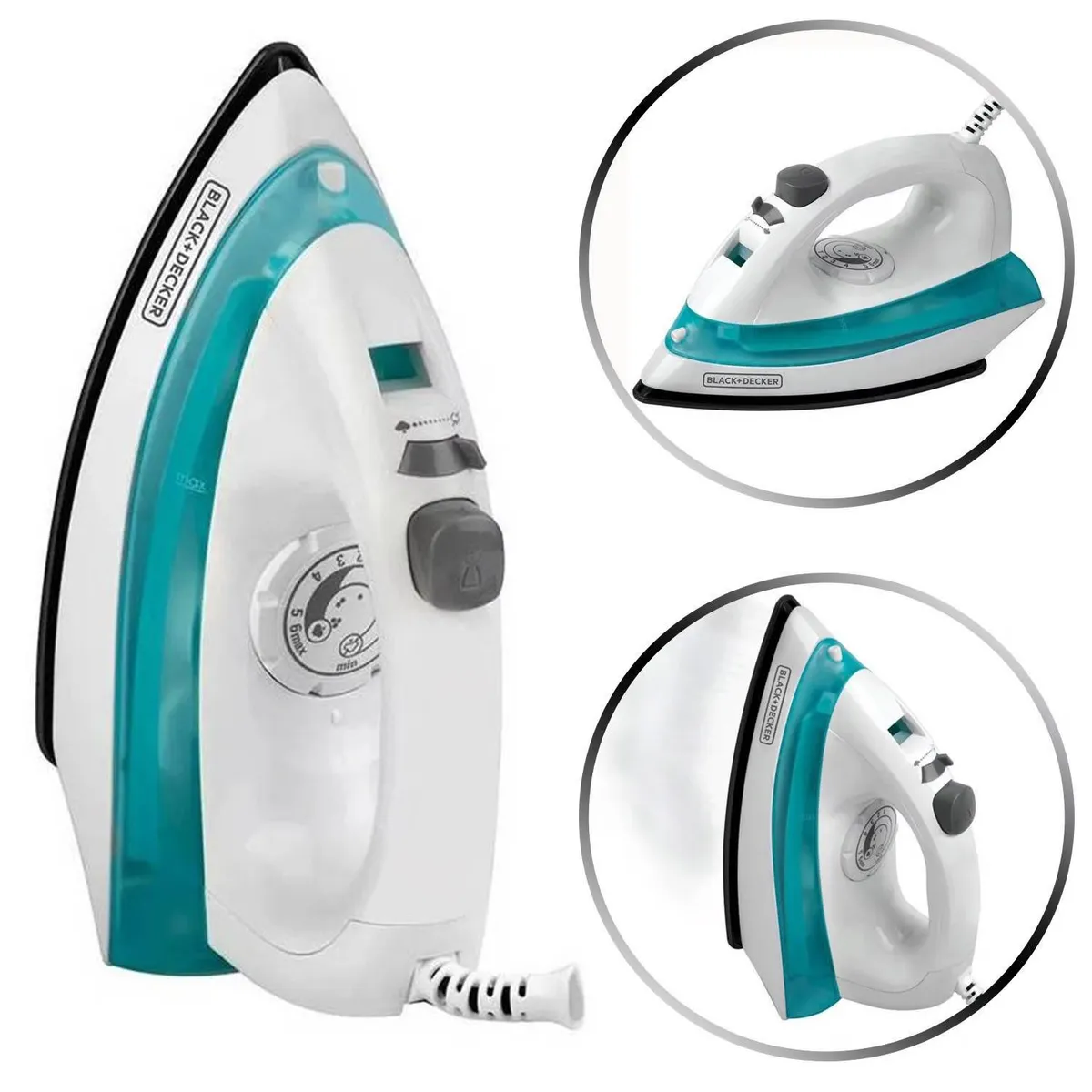 BLACK+DECKER - Plancha a Vapor BLACK&DECKER  IRBD100-CL