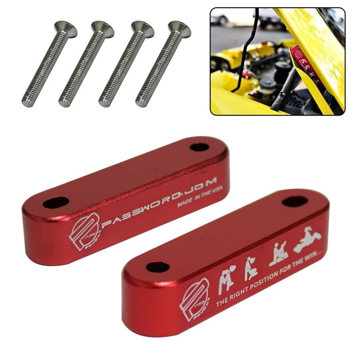 GENERICO - Elevador De Capo Deportivo Tuning