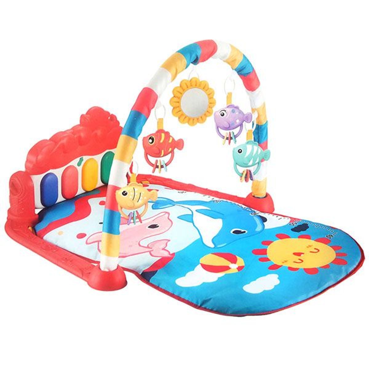 GENERICO - Gimnasio Multifuncional Musical con Proyector para Bebé 3en1