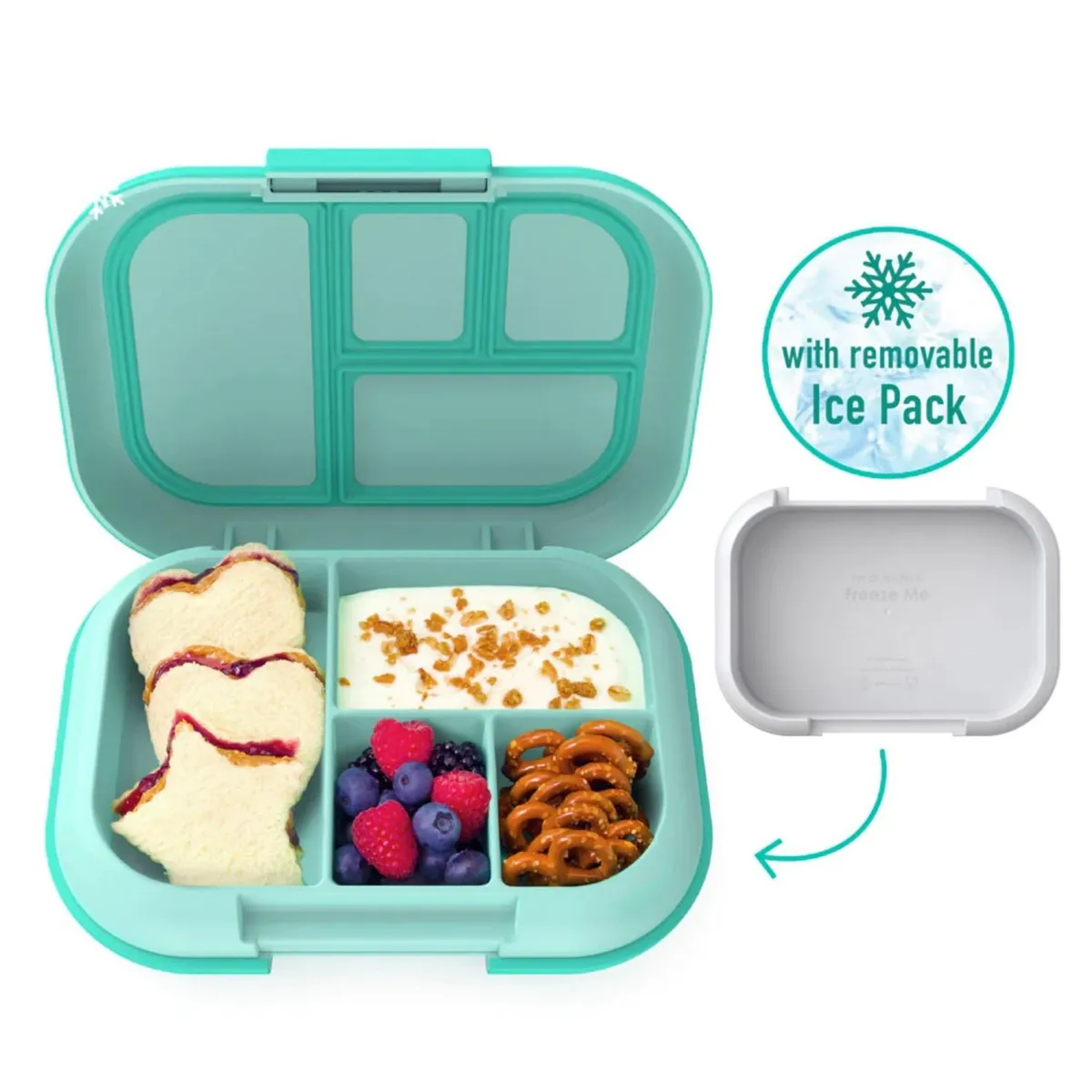 BENTGO - Lonchera Bentgo Kids Chill Lunch Box - Aqua