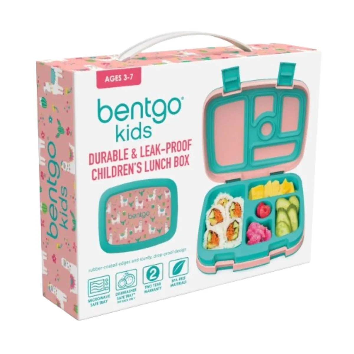 BENTGO - Lonchera Bentgo Kids Lunch Box - Llamas