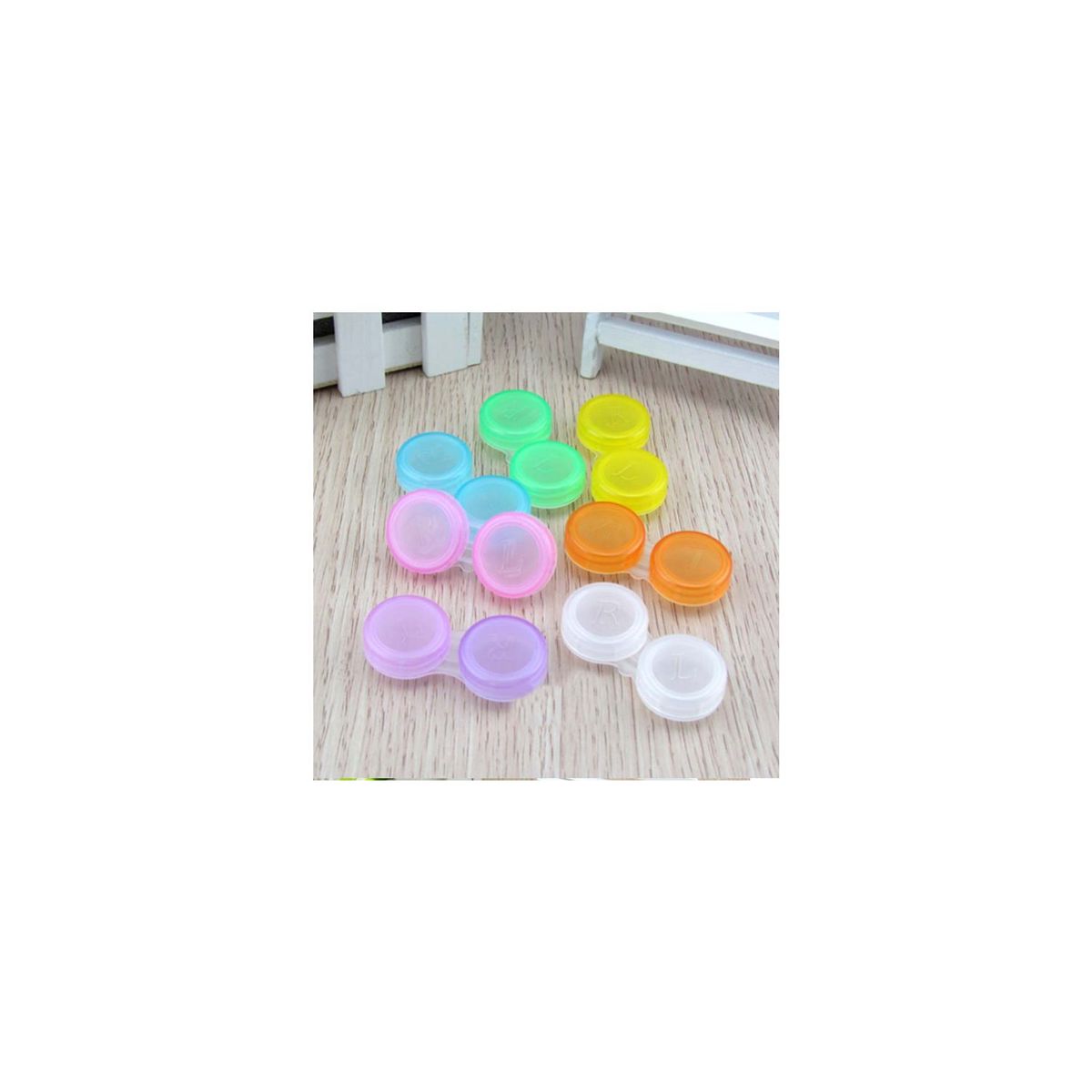 GENERICO - Estuche lentes de contacto  12 + 6 unidades  O F E R T A