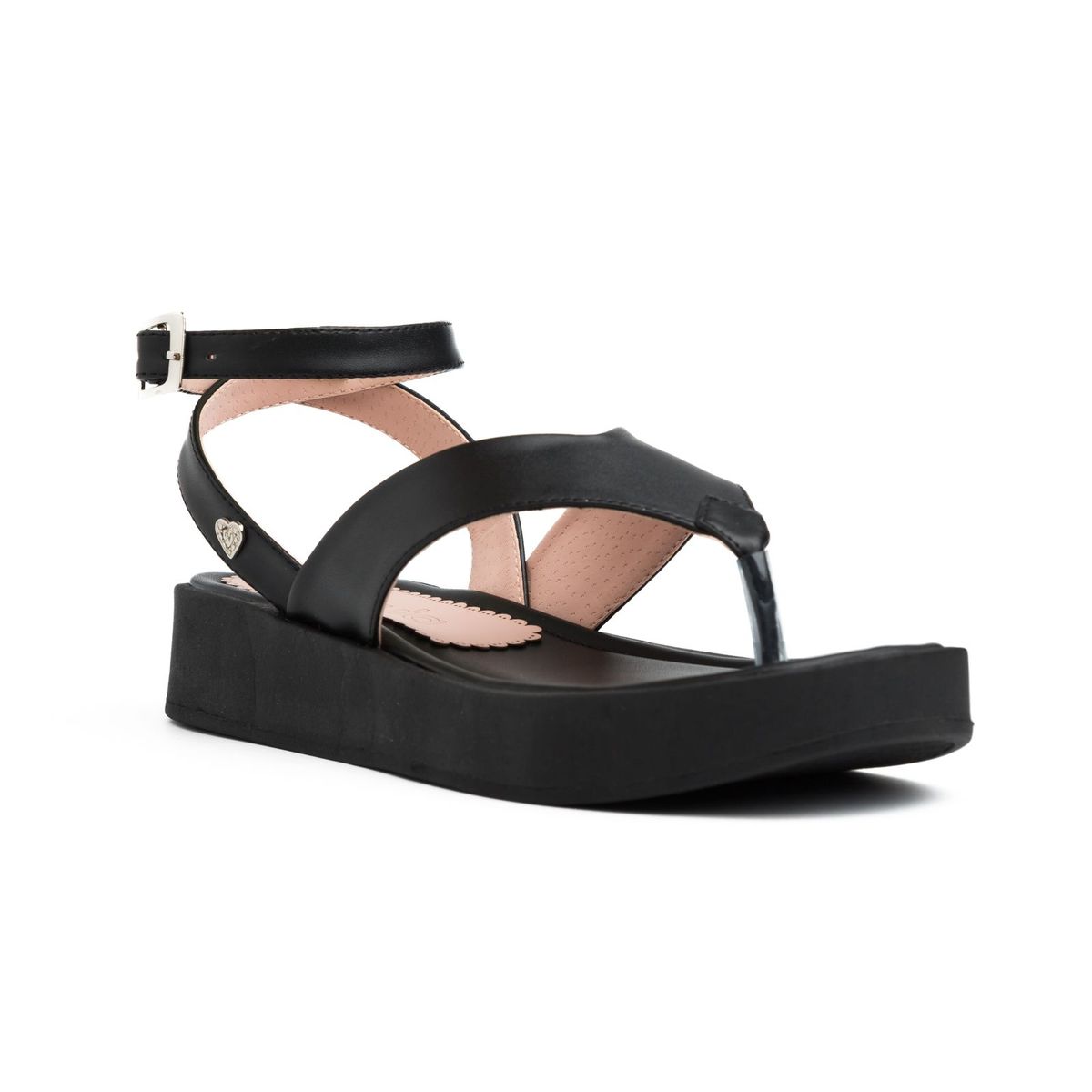 NEBULA - Sandalia Belvet - Nébula - Negro
