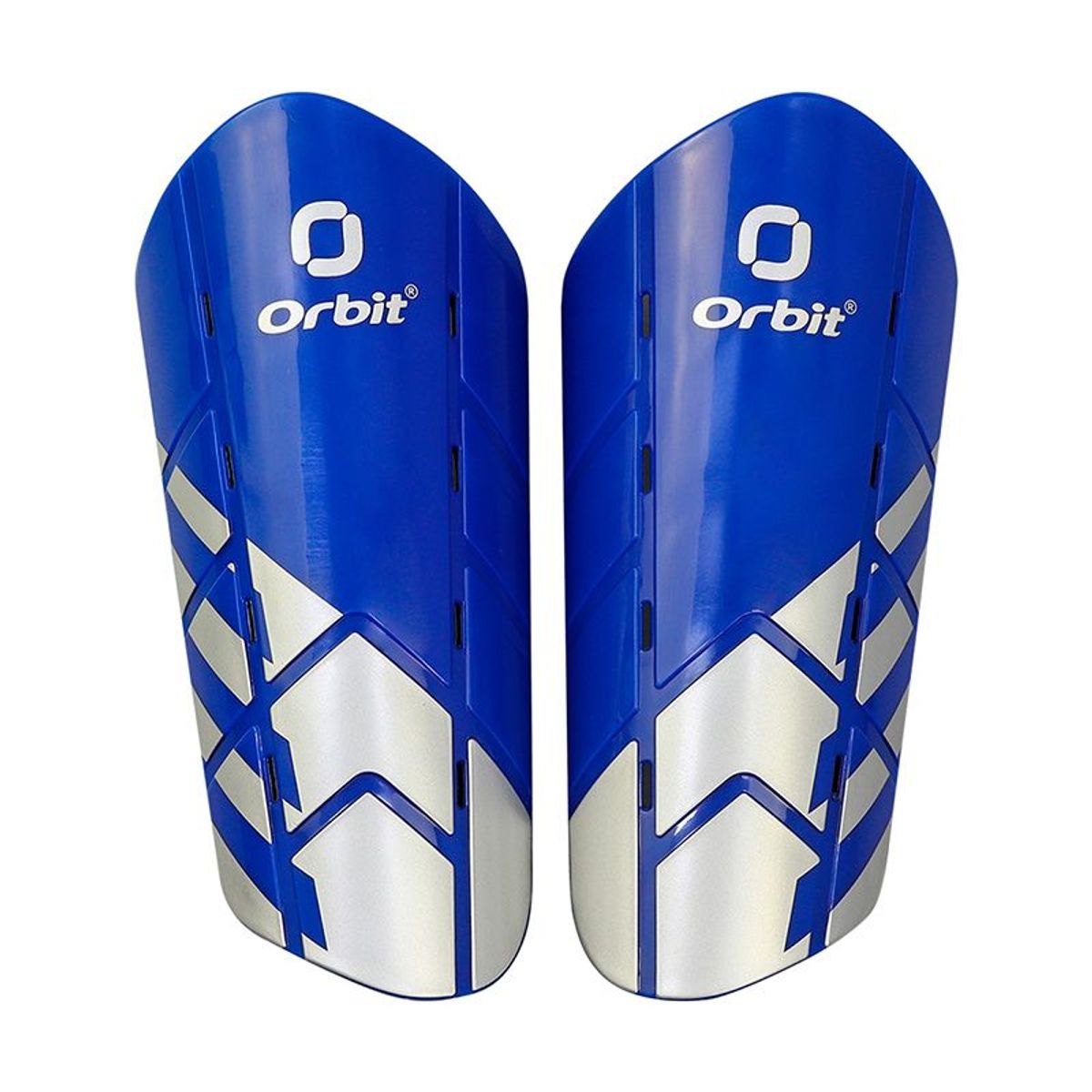 ORBIT - CANILLERA DE FÚTBOL ADULTO ORBIT AZUL-BLANCO ORB-006