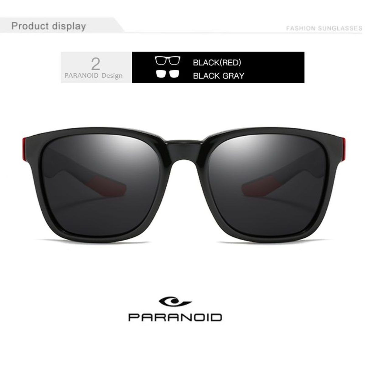 GENERICO - ¡¡¡  LENTES DE SOL PARANOID  SPRINT - POLARIZADOS UV400