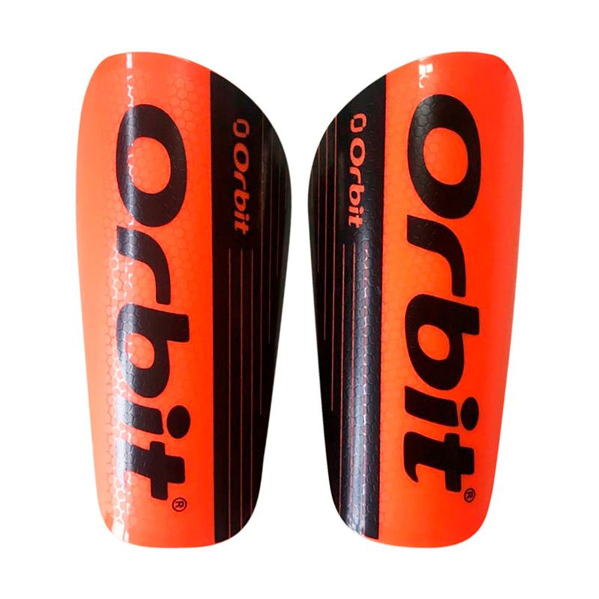ORBIT - CANILLERA DE FÚTBOL ADULTO ORBIT NARANJA ORB-002