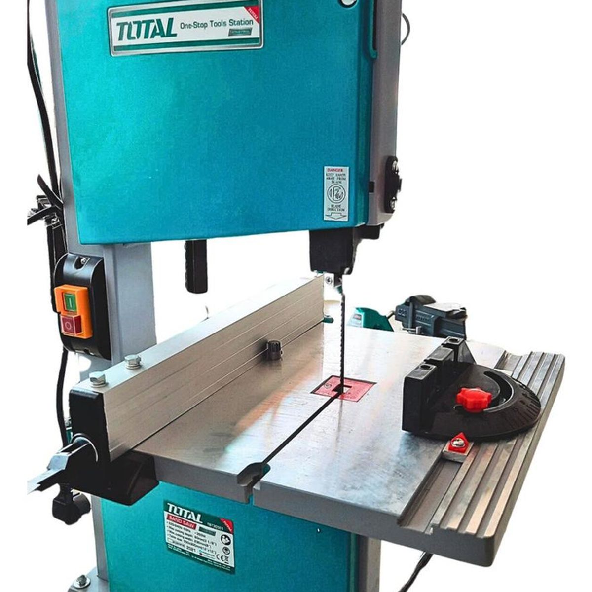 TOTAL - Sierra de cinta de banda 350w Industrial Total