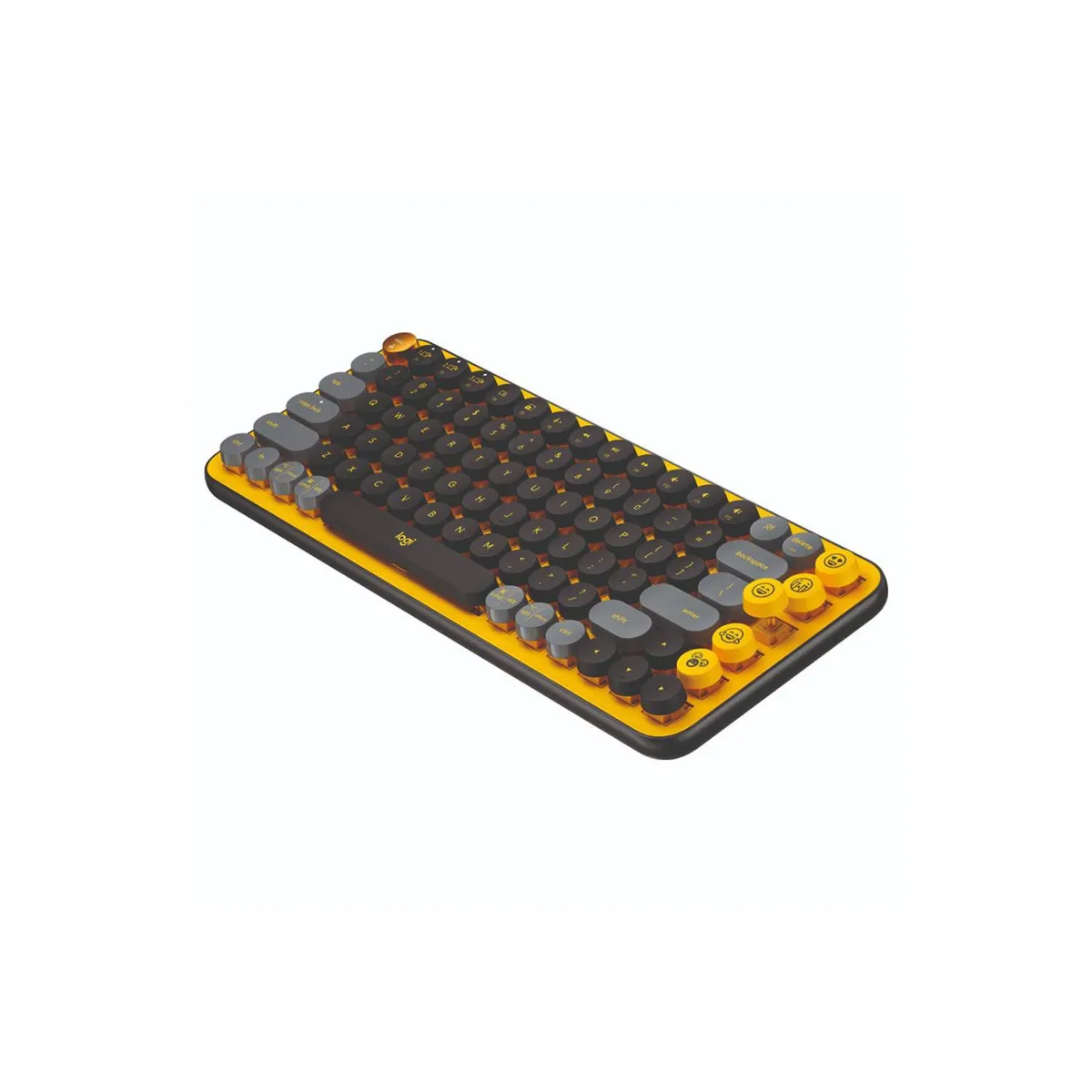 LOGITECH - Teclado Pop Keys Mecánico Amarillo