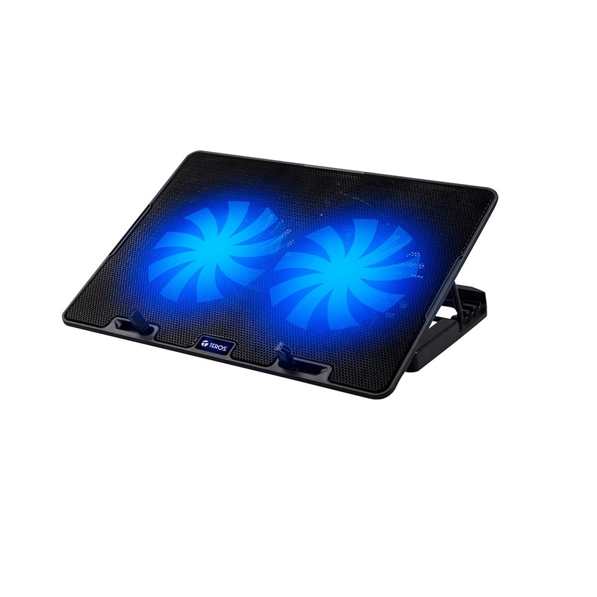 TEROS - COOLER TEROS TE7020N COMPATIBLE CON NoteBook max 15.6" 2 FAN DE 12cm 1