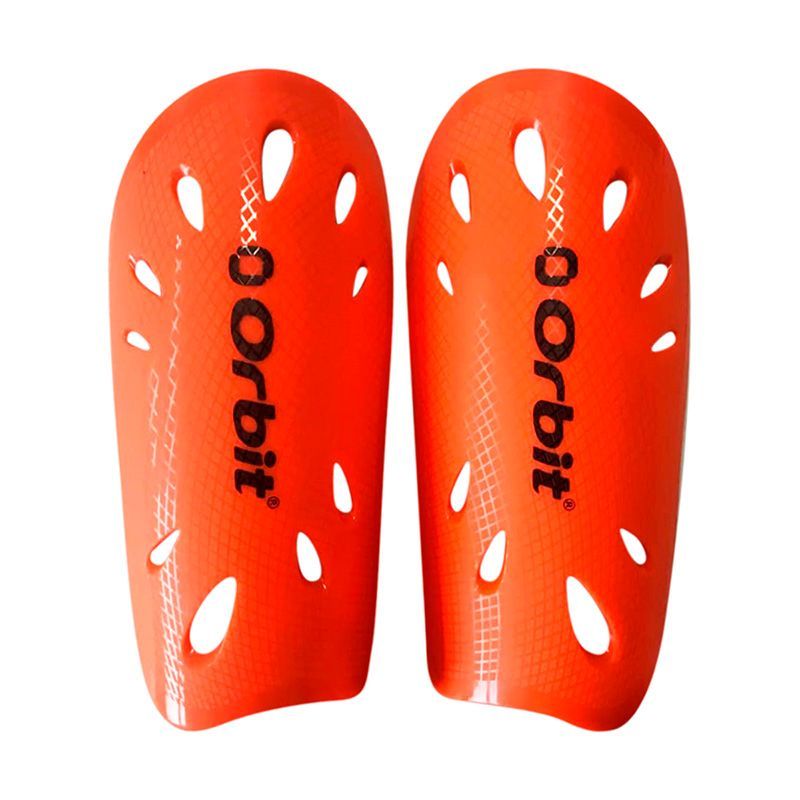 ORBIT - CANILLERA DE FÚTBOL ADULTO ORBIT NARANJA ORB-001