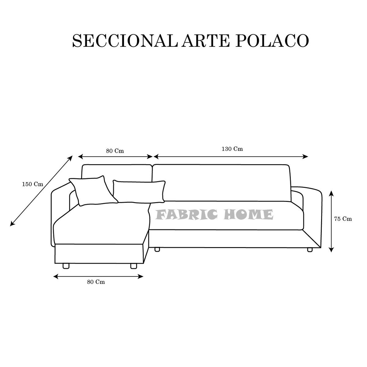 GENERICO - Seccional Izquierdo Arte Polaco - Gris