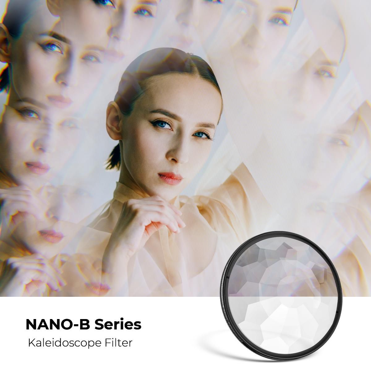 GENERICO - Filtro prisma o Caleidoscopio 72mm kyf concept