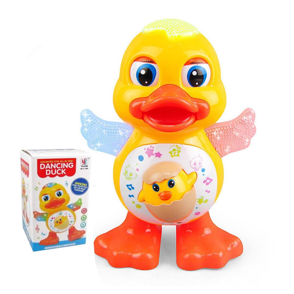 GENERICO - Juguete Interactivo Musical Pato con Luces