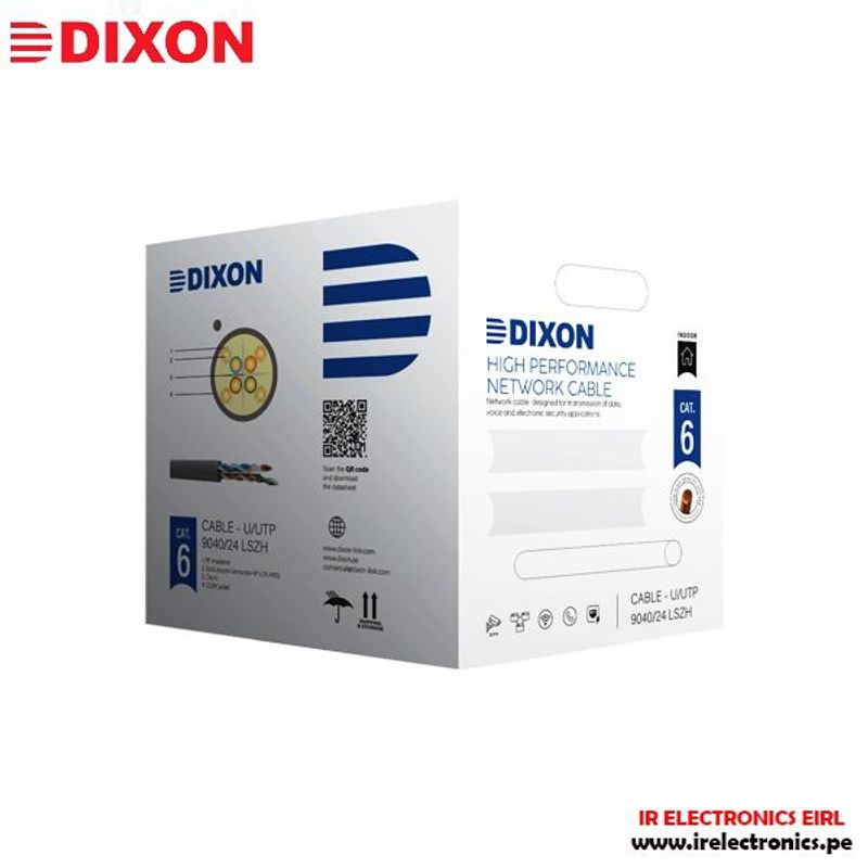 DIXON - Dixon Cable UTP Cat. 6 9040/24 LSZH