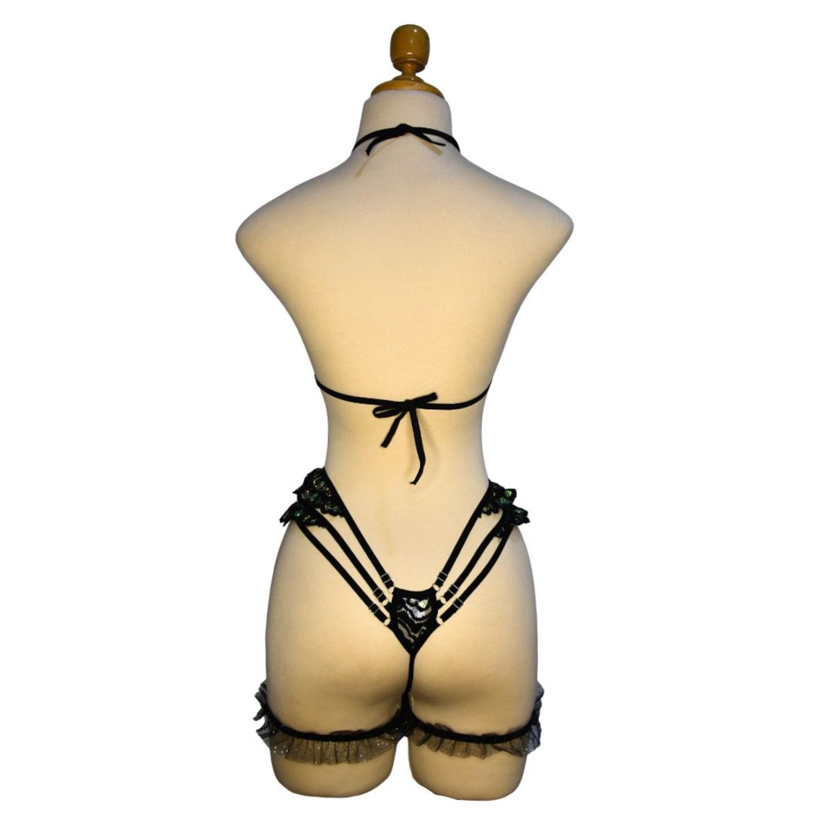 GENERICO - Conjunto de lencería Unicorn Negro