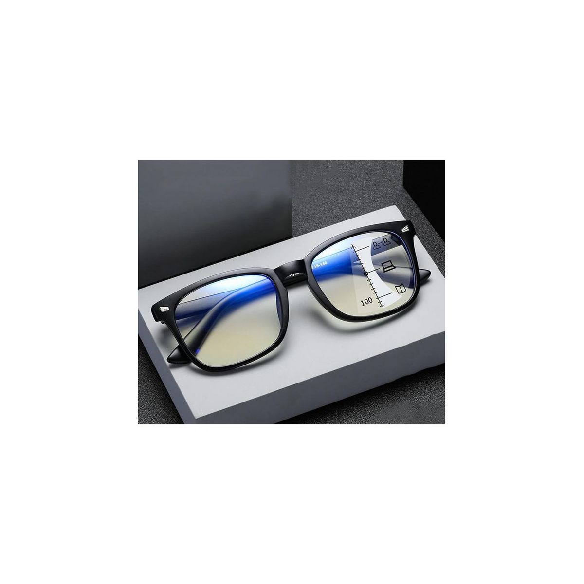 GENERICO - Lentes  multifocales con filtro luz azul Add + 3.00