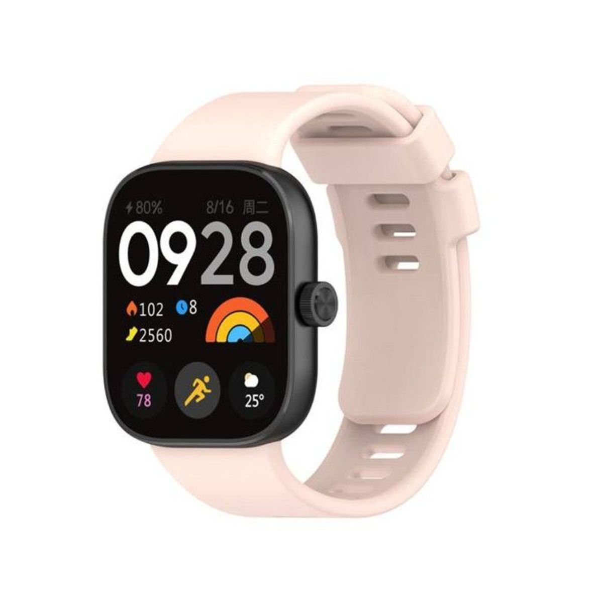 GENERICO - Correa de Silicona Para Xiaomi Watch 4 - Rosa