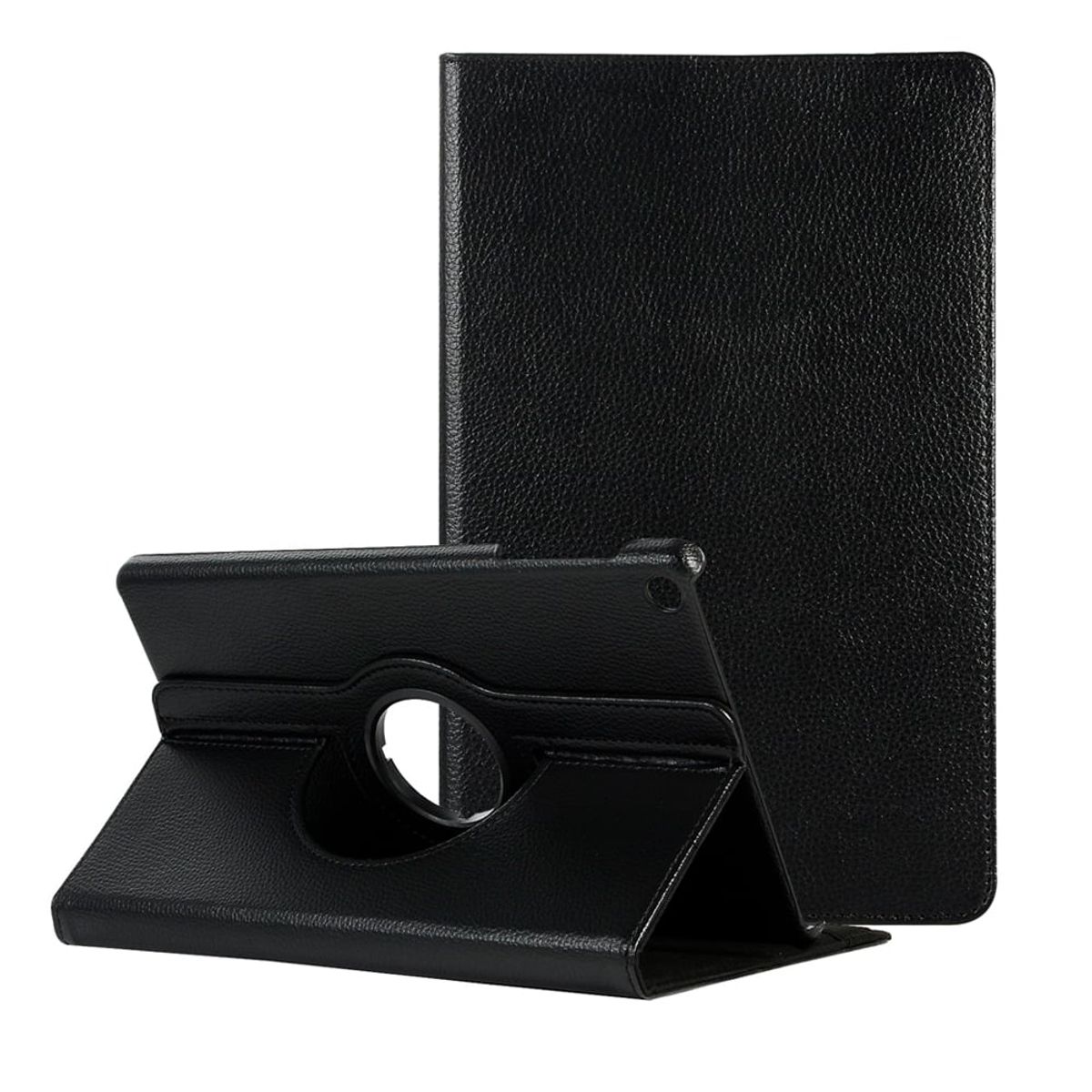 GENERICO - Funda para Huawei MatePad T8 8 Flipcover Giratoria Negra Resistente