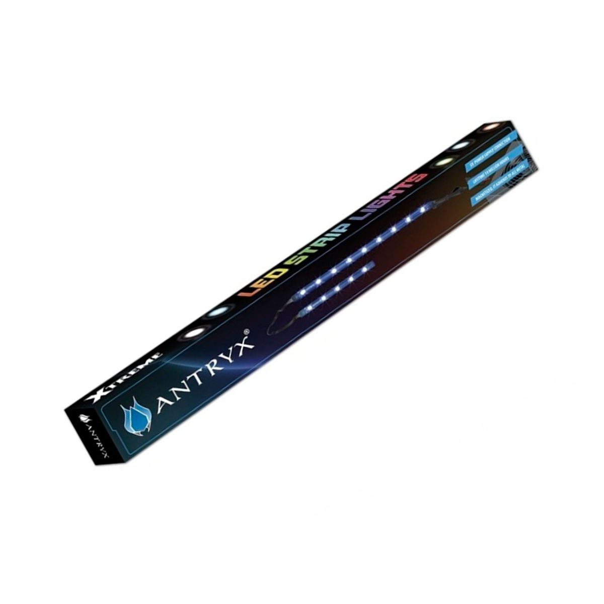 ANTRYX - CINTA ANTRYX ALSL-2S5VBL ILUMINACION BLUE KIT 02 PIEZAS P/N: ALS2S5VBL