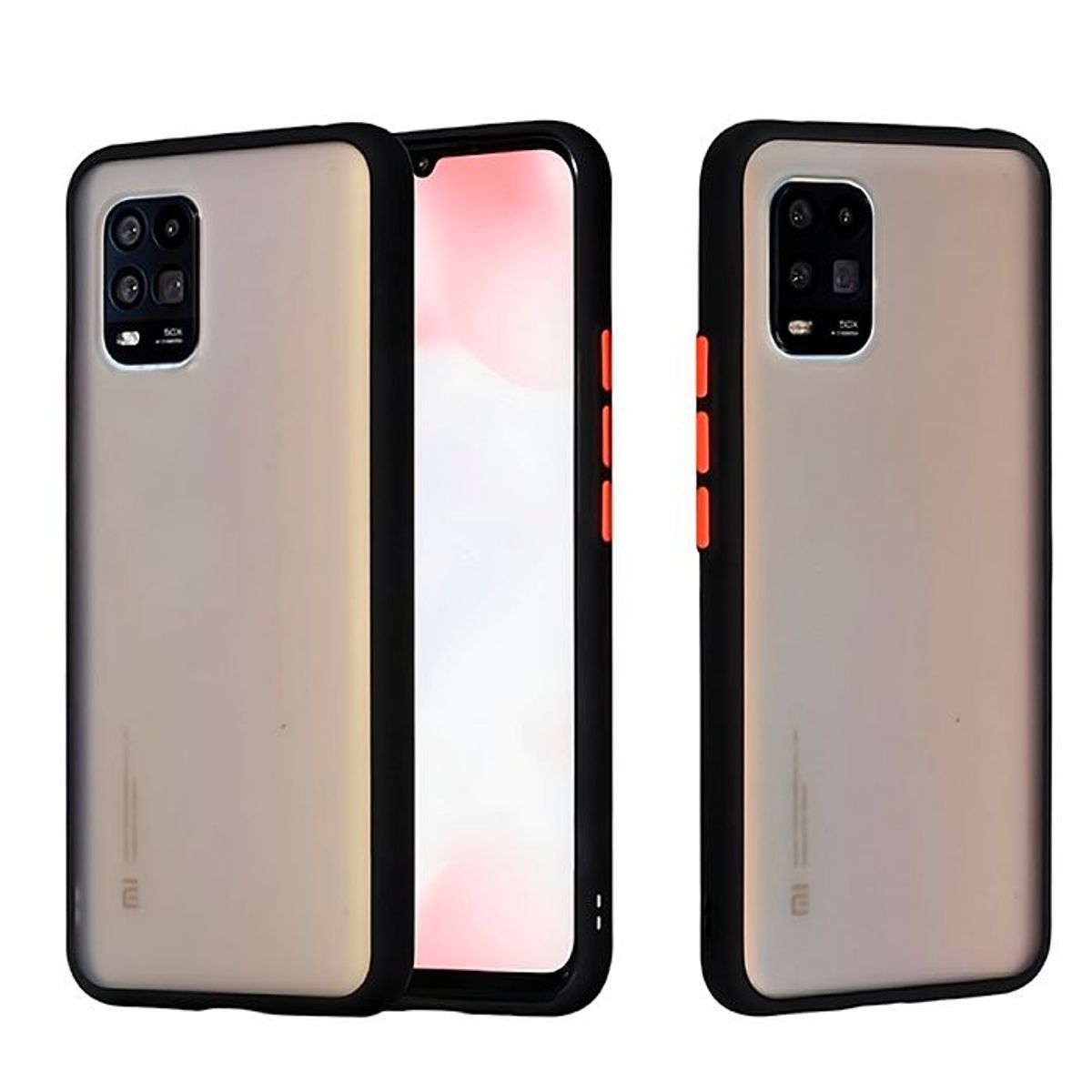 GENERICO - Funda para xiaomi Mi 10 Lite 5G ahumado mate Black