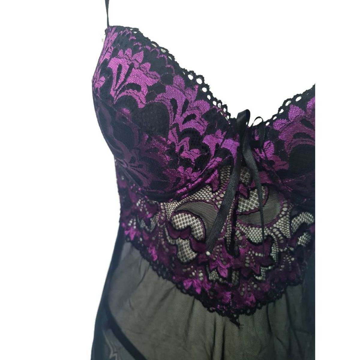 GENERICO - Babydoll Melanie Talla L Lencería fina